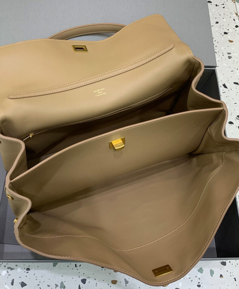 Balenciaga Rodeo Large Handbag Apricot